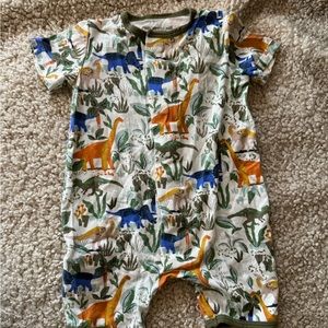 Magnetic Me Romper | Raptor Around Your Finger | 0-3 months